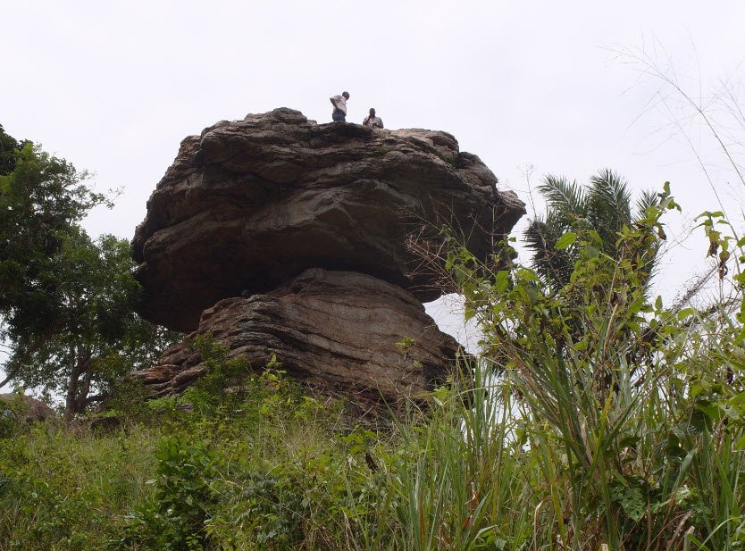 Umbrella Rock, Eastern Region (near Boti Falls), Ghana